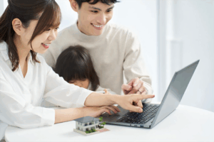 完成イメージを事前に確認できるシミュレーション対応